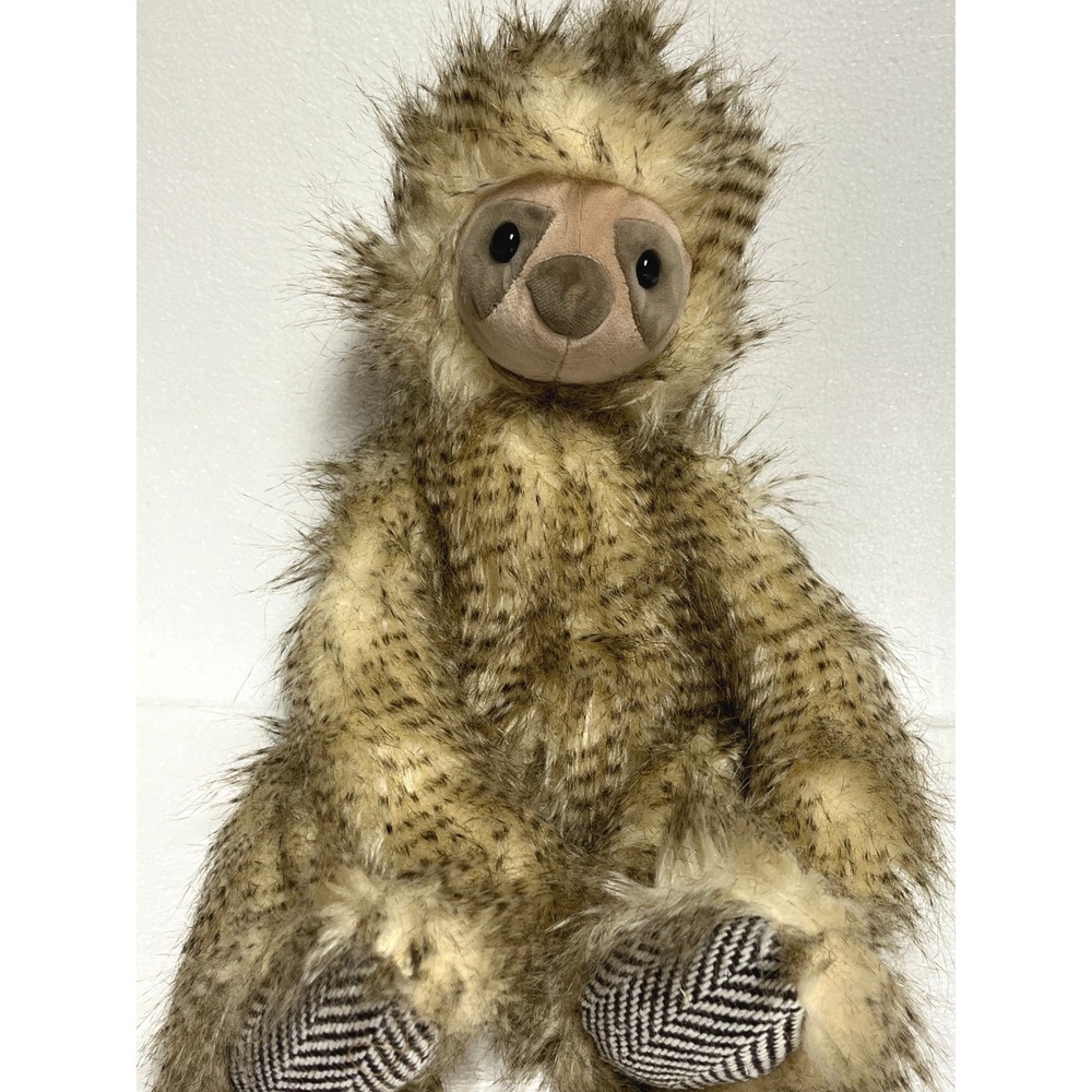 Marshalls Plush Sloth Body Warmer Heat Comfort Brown Tan 20 Inch‎